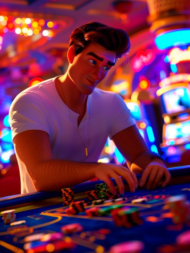 Responsible gaming concept with budget planning and time management tools