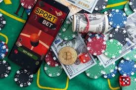 Golden slot machine reels with treasure symbols and bright visual effects