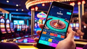 Mobile phone displaying Fortune Ox slot game with touch-friendly controls